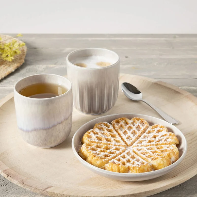 Villeroy & Boch Tasses Perlemor Sable - 290 ml - 2 pièces