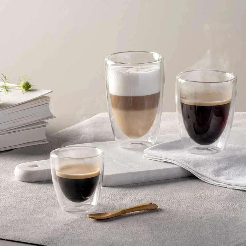 Verres à café Leonardo à double paroi Duo 300 ml - Lot de 2