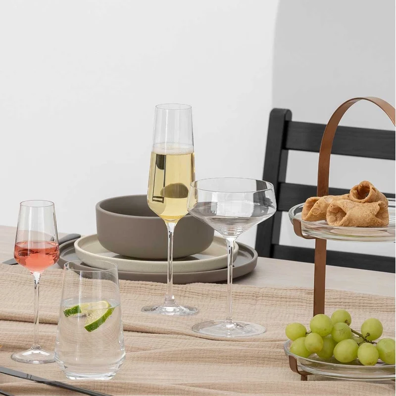 Verres à champagne Leonardo Puccini 280 ml - 6 pièces