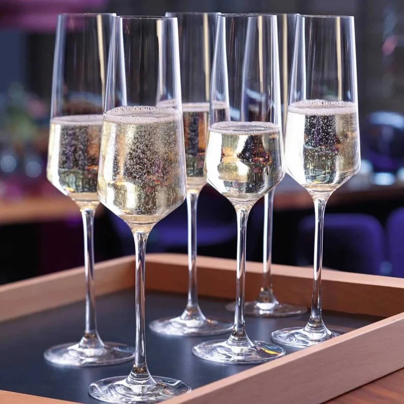 Verres à champagne Leonardo Puccini 280 ml - 6 pièces