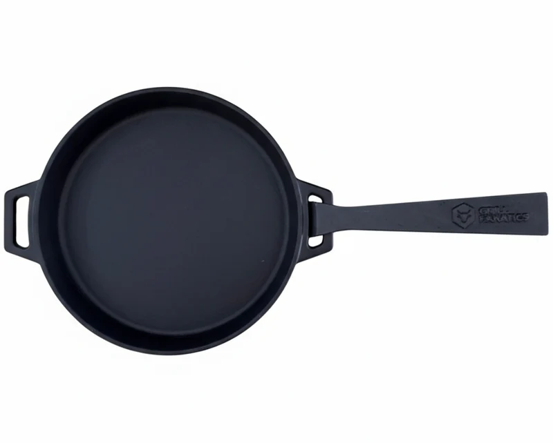 Poêle Grill Fanatics - Poêle à frire - Barbecue - 25 cm - 2 pièces