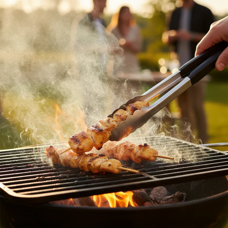 Pince barbecue Grill Fanatics - Pince de précision - Barbecue - 24 cm