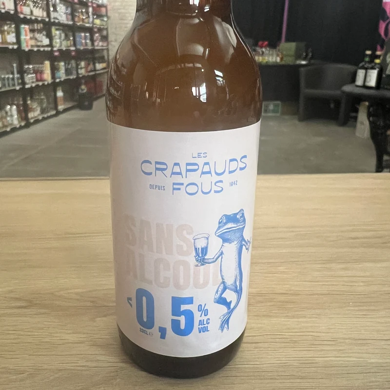 Bière blanche Les Crapauds Fous