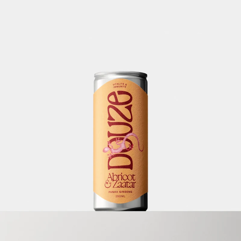Douze Abricot & Zaatar sans alcool & sans sucre ajouté