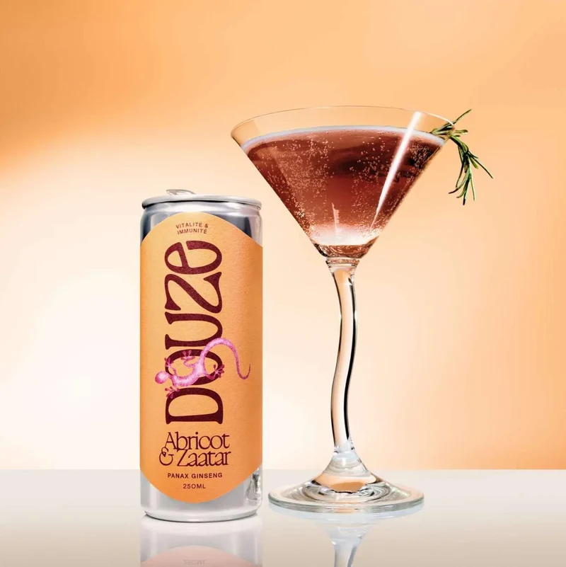 Douze Abricot & Zaatar sans alcool & sans sucre ajouté