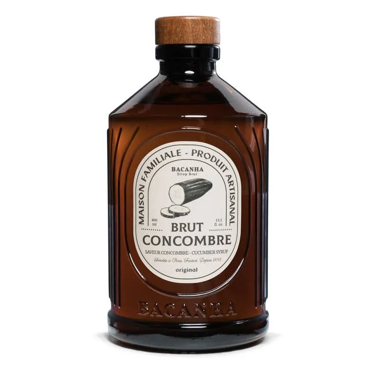 Sirop Concombre Brut Biologique - Bacanha