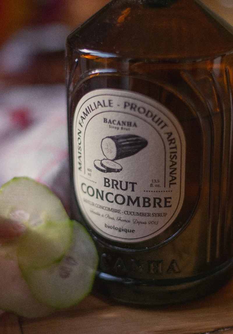 Sirop Concombre Brut Biologique - Bacanha