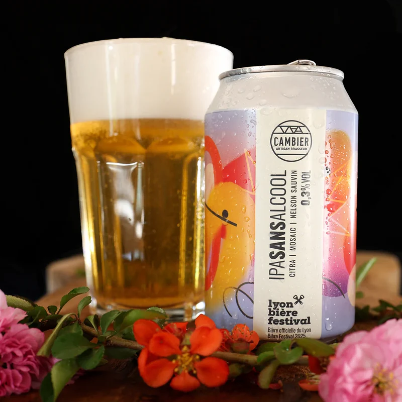 Bière Cambier IPA sans alcool 0,3%