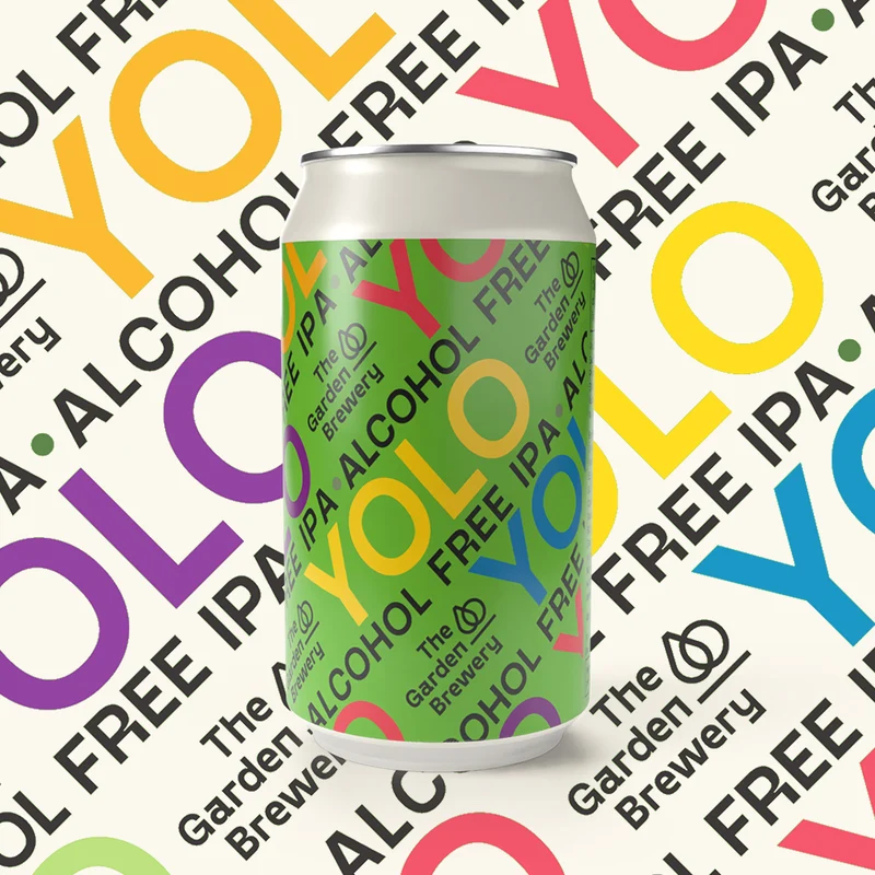 Bière The Garden Brewery - Yolo 0° IPA sans alcool 0,5%
