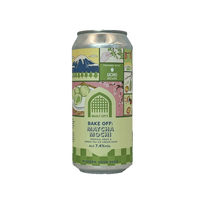 Vault City collab' Uchu - Bake Off : Matcha Mochi - 44cl | Ice Cream Sour