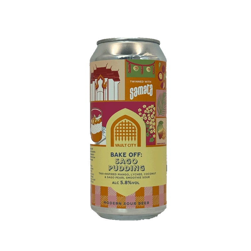 Vault City collab' Samata Brewing - Bake Off : Sago Pudding - 44cl | Smoothie Sour