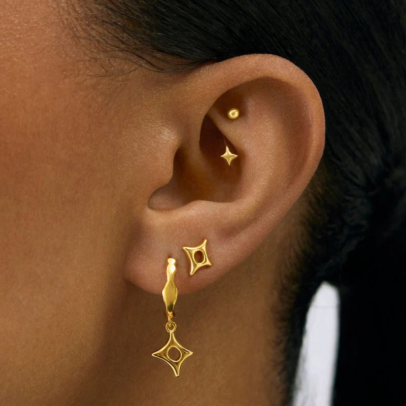 Piercing Nébuleuse bijoux Titane (unité) | Alexis (rook)