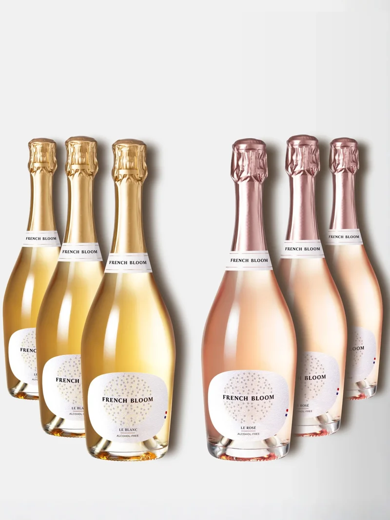 Collection de 6 LE BLANC & LE ROSÉ French Bloom