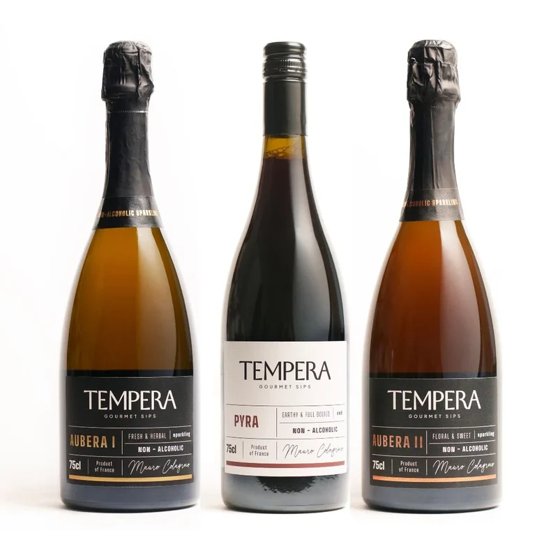 Le Pack Festif, boissons sans alcool de Tempera