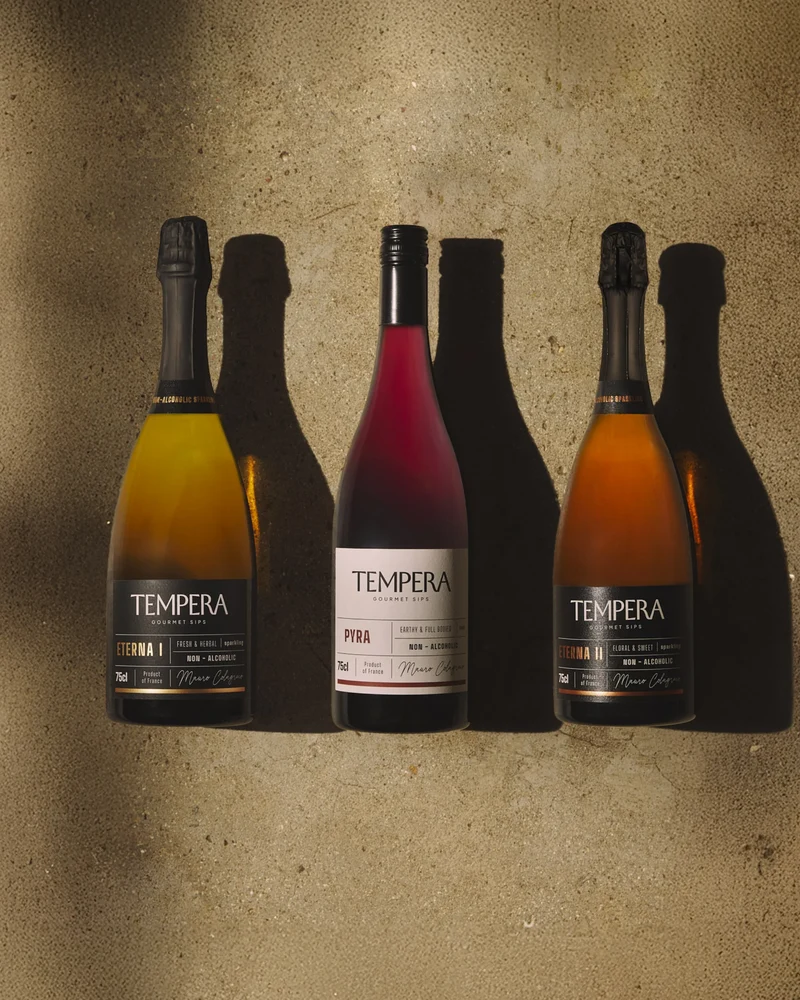 Le Pack Festif, boissons sans alcool de Tempera