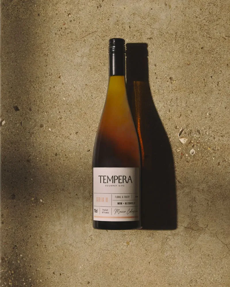 ARIA II, la boisson zestée sans alcool - Boisson gastronomique sans alcool de Tempera