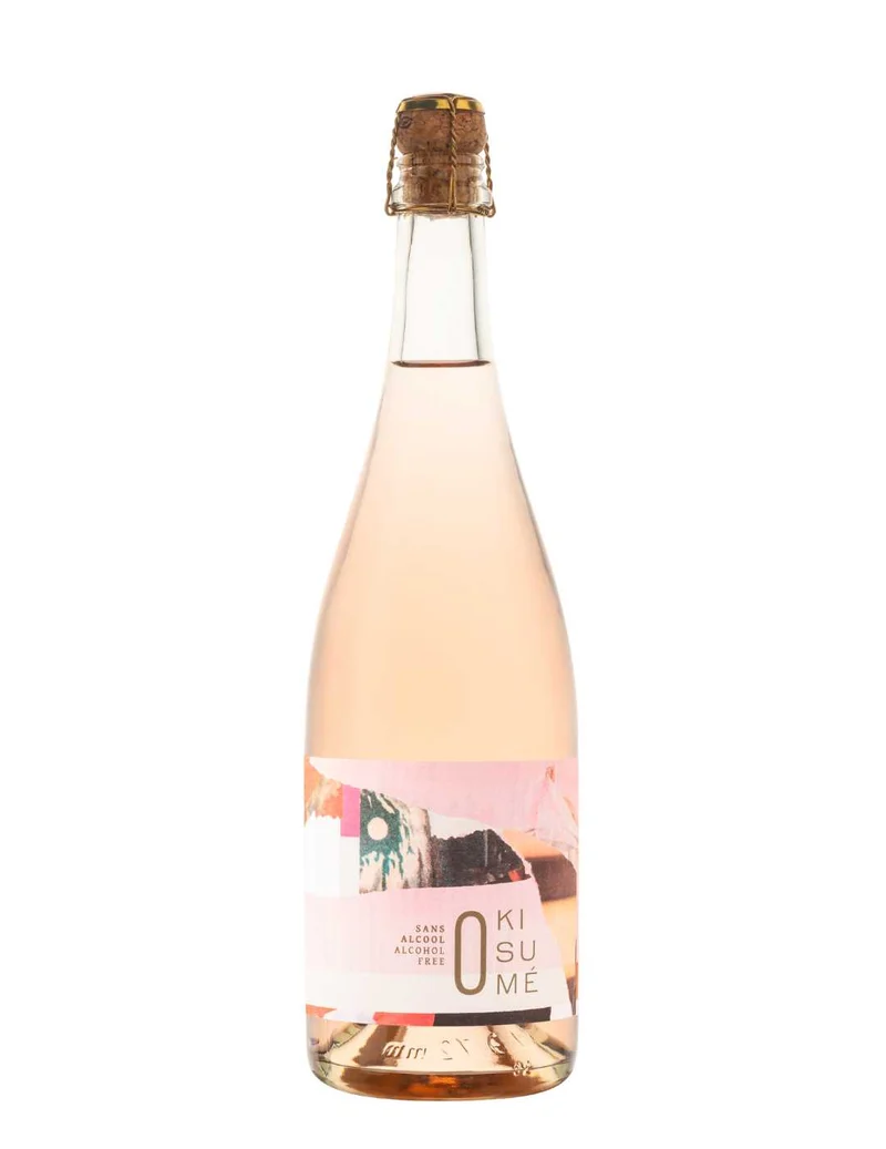 Effervescent rosé Kisumé sans alcool 0,0%