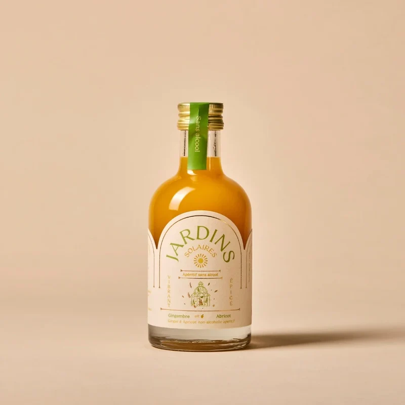 Jardins Solaires - Gingembre & Abricot - 20 cl