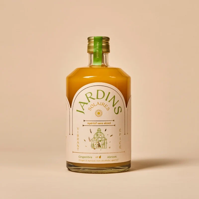 Jardins Solaires - Gingembre & Abricot - 70 cl