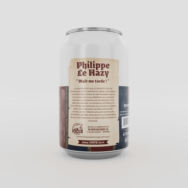 Philippe le Hazy - Hazy Pale Ale 100% locale
