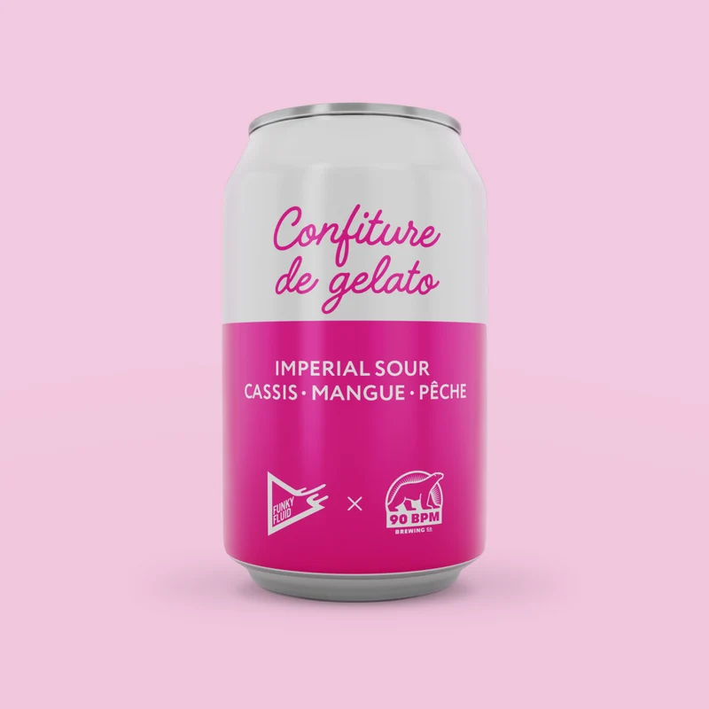 Confiture de Gelato - Imperial Sour Cassis Mangue Pêche (Collab Funky Fluid)
