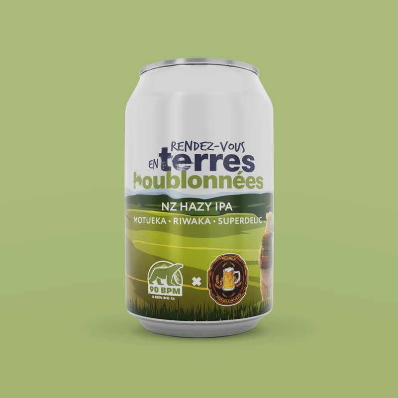 Rendez-vous en terres houblonnées - New Zealand Hazy IPA (Collab Les Terres Houblonnées)