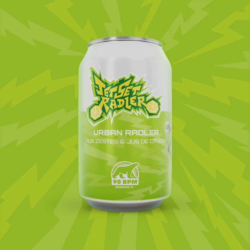 Jet Set Radler - Urban Radler aux zestes & jus de citron