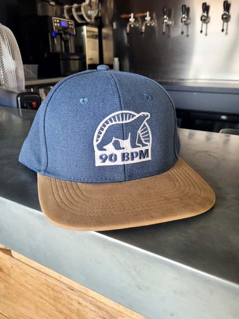 Casquette 90 BPM brodée - Américaine Beechfield