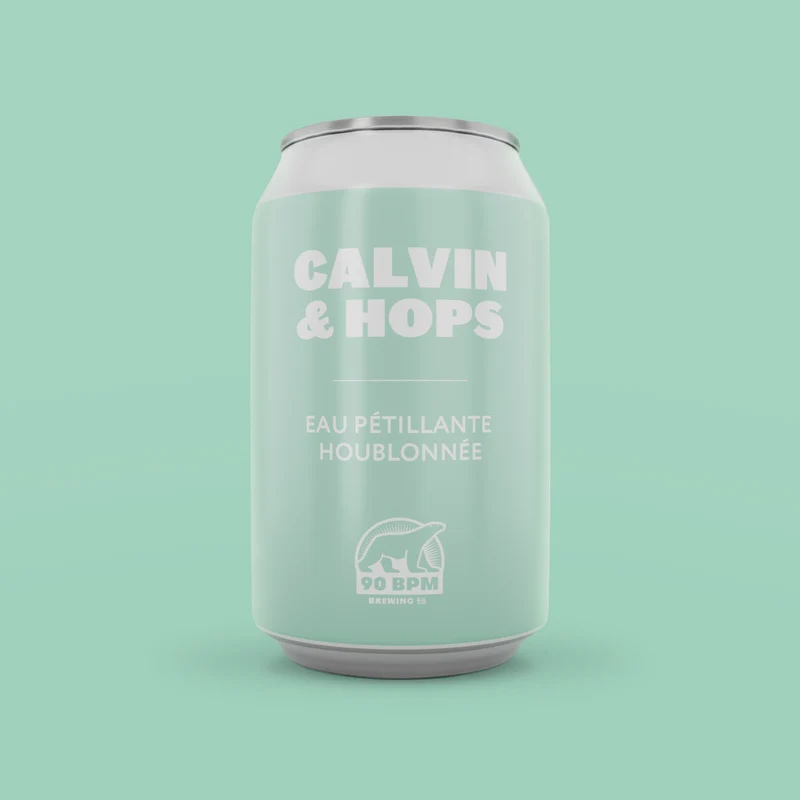 Calvin & Hops - Eau pétillante houblonnée