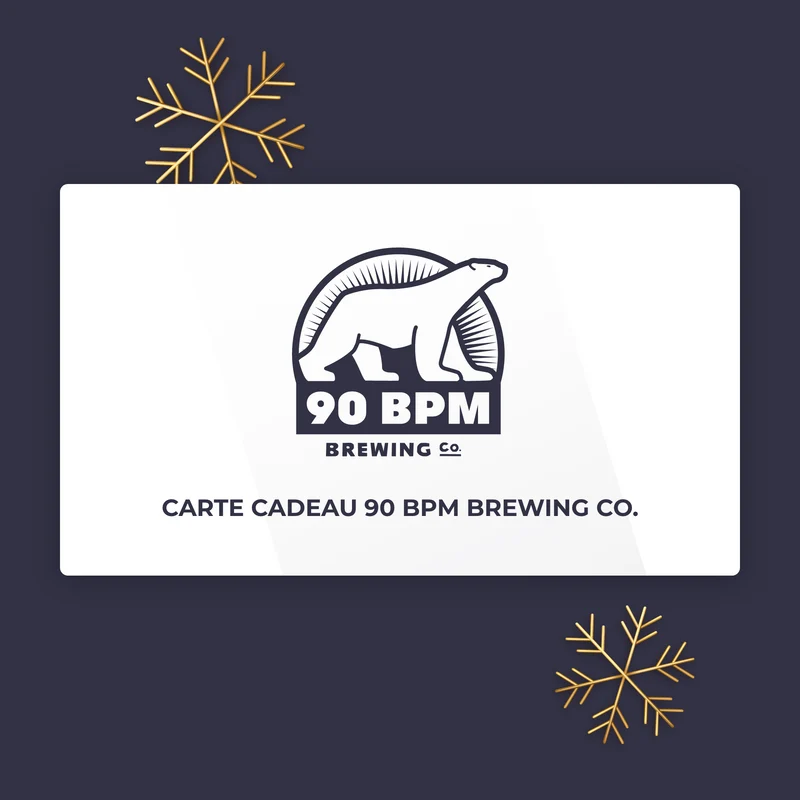 Carte cadeau 90 BPM (35/50/80€ au choix)