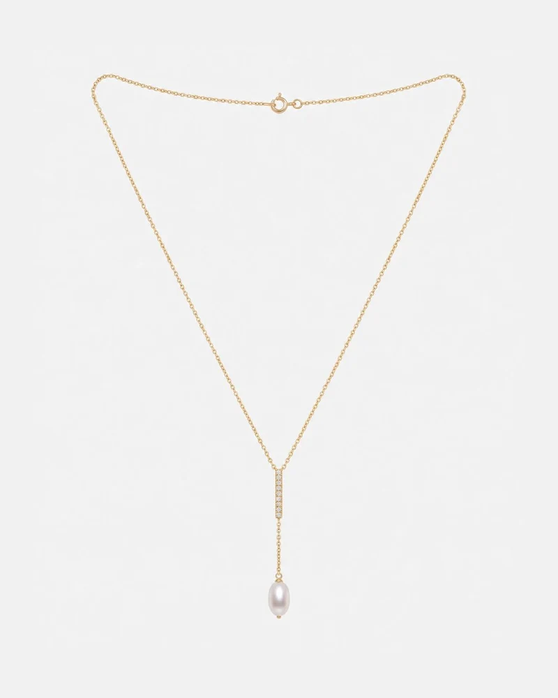 Collier Y - Perla