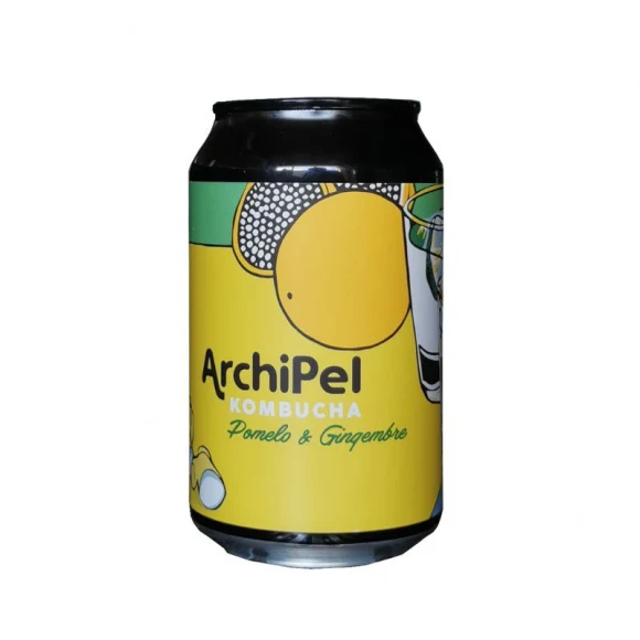 Archipel Kombucha pomelo & gingembre