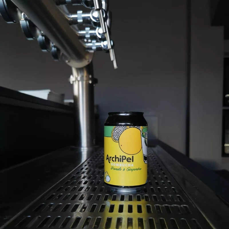 Archipel Kombucha pomelo & gingembre