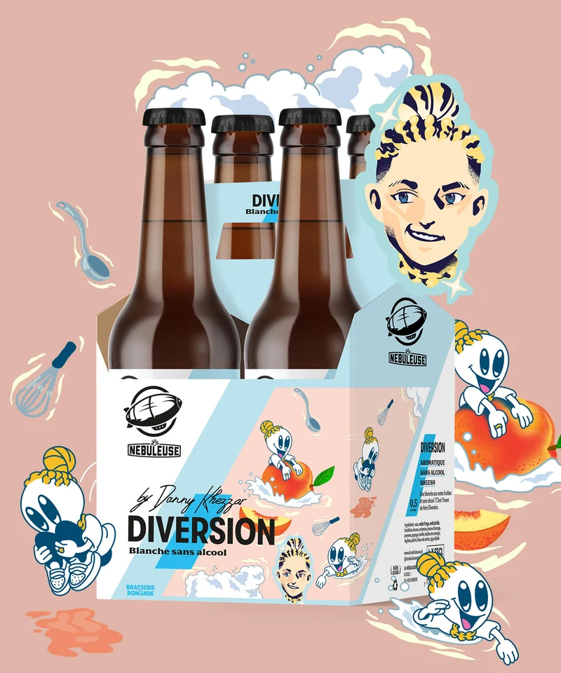 Diversion Blanche by Danny Khezzar 4pack - sans alcool