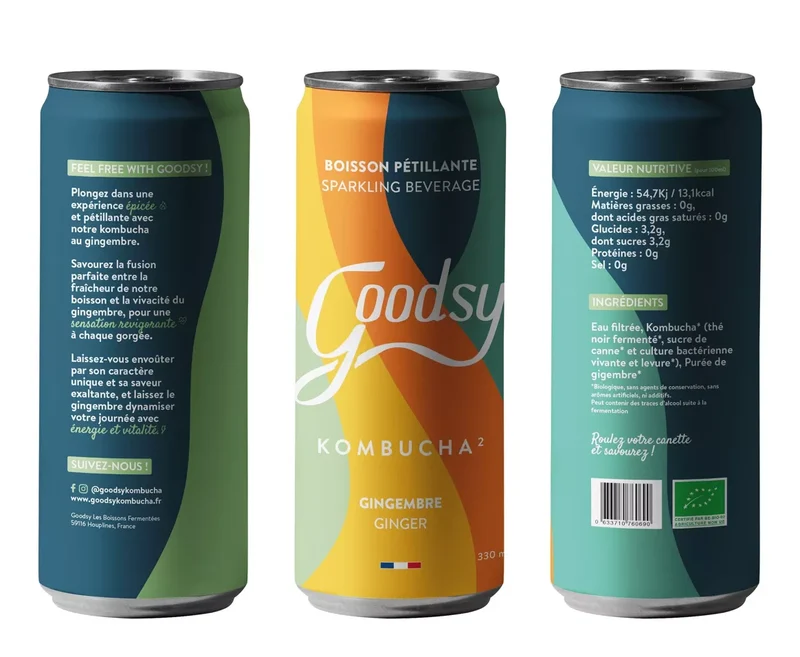 Kombucha Goodsy gingembre