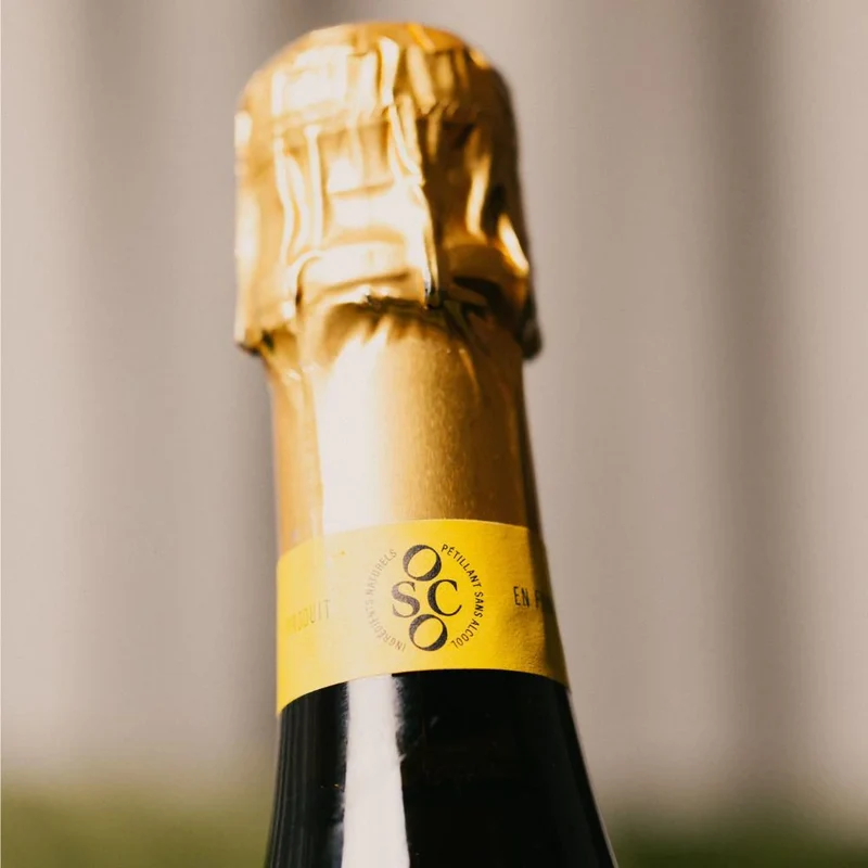 OSCO L'Éclat Brut bio sans alcool 0,0% - 75 cl