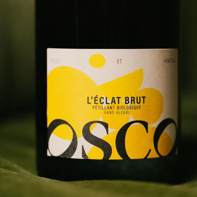 OSCO L'Éclat Brut bio sans alcool 0,0% - 75 cl