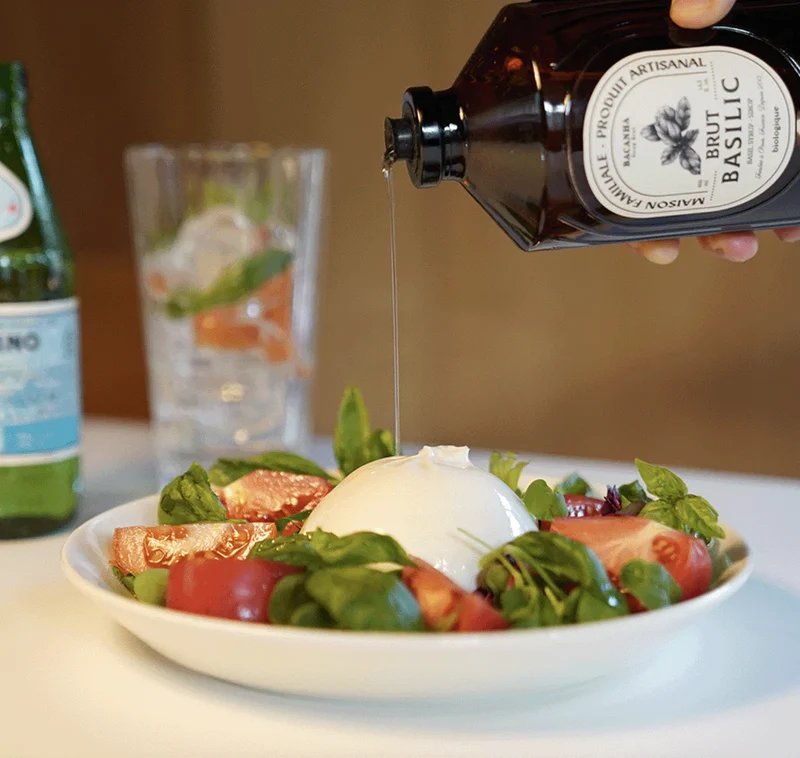 Sirop de Basilic Brut Biologique - Bacanha