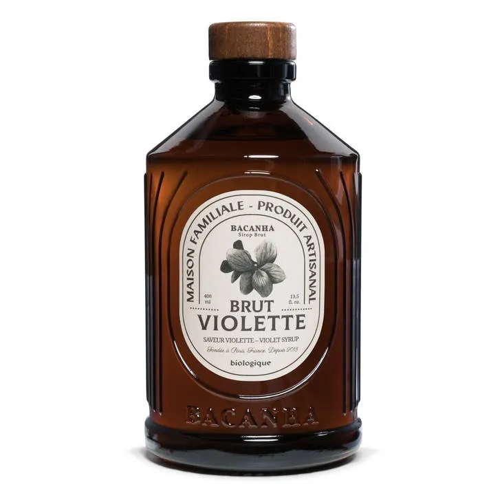 Sirop Violette Brut Biologique - Bacanha