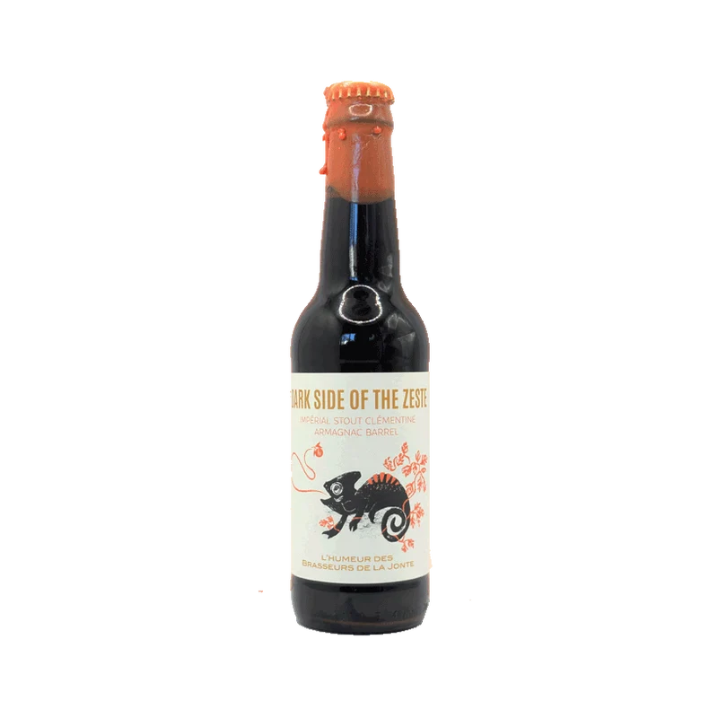 Les Brasseurs de la Jonte - Dark Side of the Zest - 33cl | Impérial Stout Clémentine Armagnac Barrel