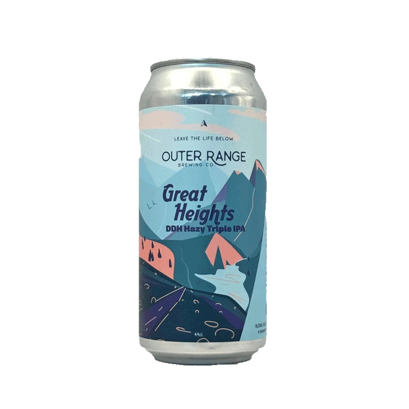 Outer Range French Alps - Great Heights 44cl | Hazy Triple IPA