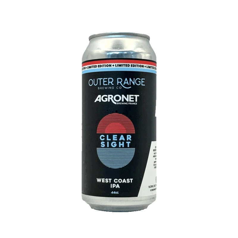 Outer Range French Alps collab' Agronet Brewing - Clear Sight 44cl | West Coast IPA