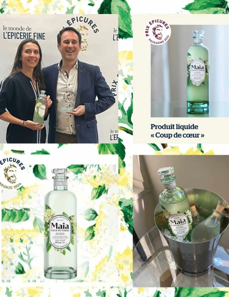 Apéritif Maïa Fleur de Sureau sans alcool 0,0%