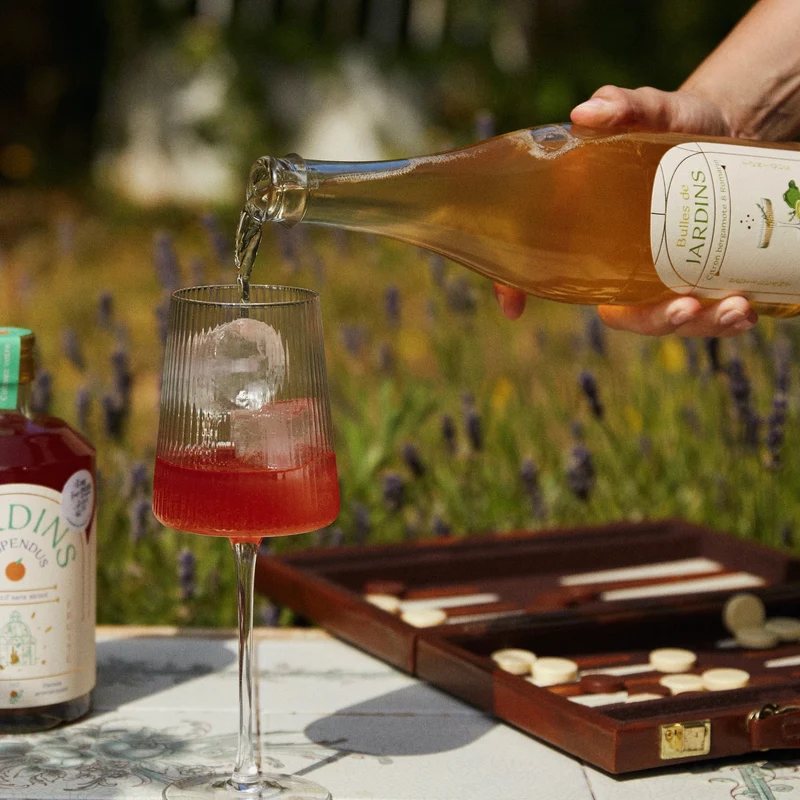 Bulles de Citron Bergamote & Romarin Jardins - 75 cl