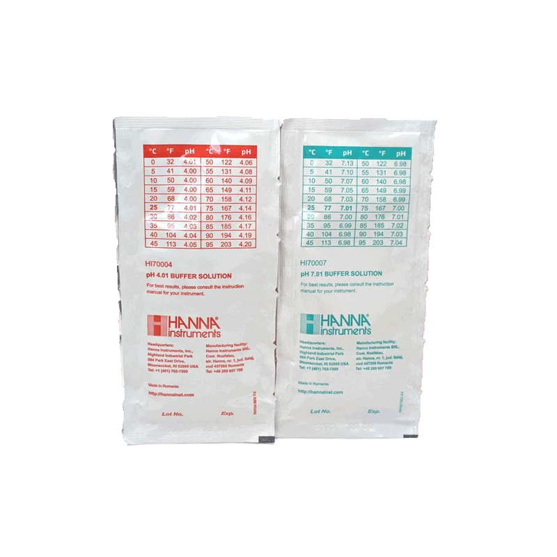 Solution tampon - pH 4,01 et pH 7,01 - 2x20ml