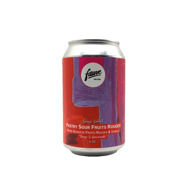 Fauve - Rouge Soleil 33cl | Pastry Sour Fruits Rouges, Vanille