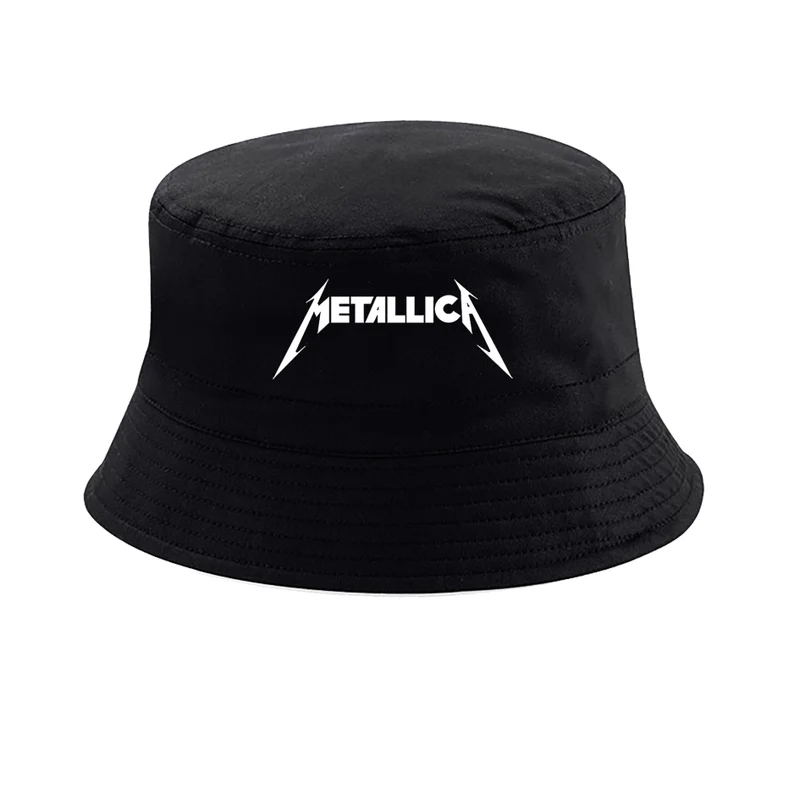BOB bucket hat noir metalica