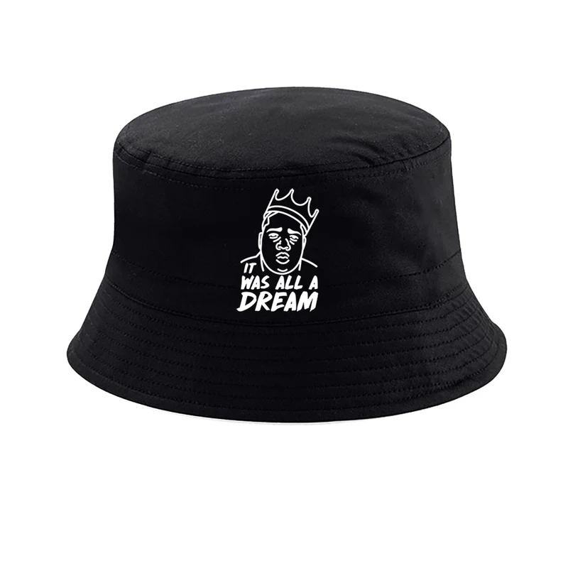 BOB bucket hat noir notorious big it was all a dream