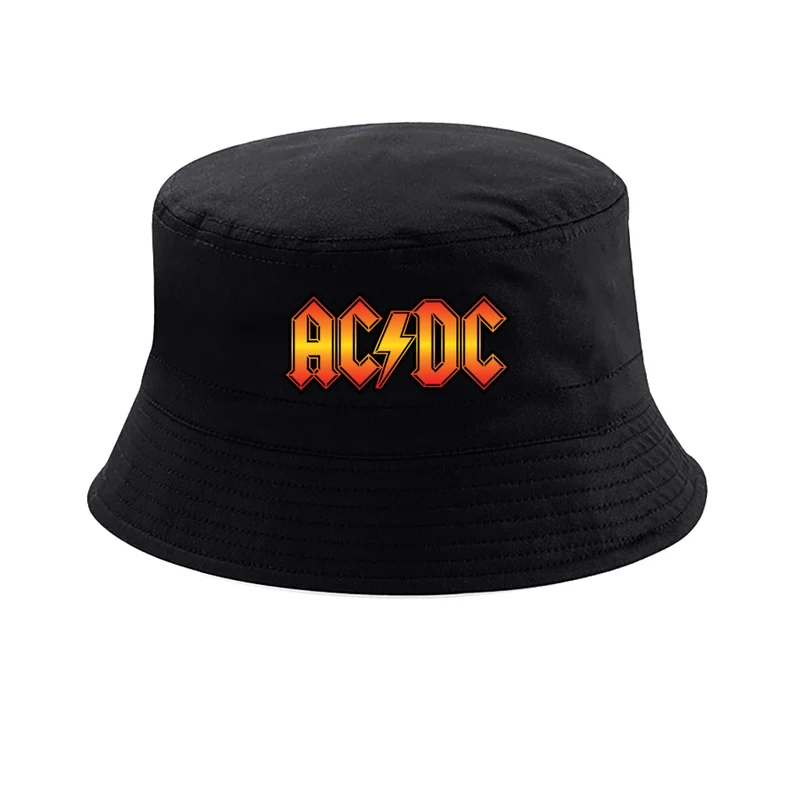 BOB bucket hat noir ACDC logo