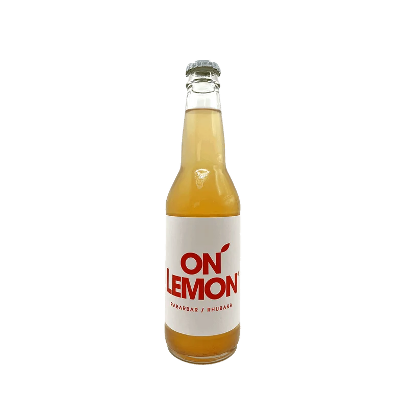 On Lemon - Limonade Rhubarbe 33cl DLUO dépassée (05/26)